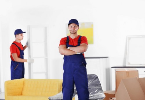 Secure storage units used for household and business belongings