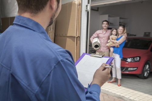 Organized storage space in Raynerslane for seasonal and personal belongings