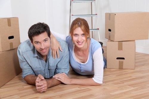 Settling into a new flat after removals in Rayners Lane