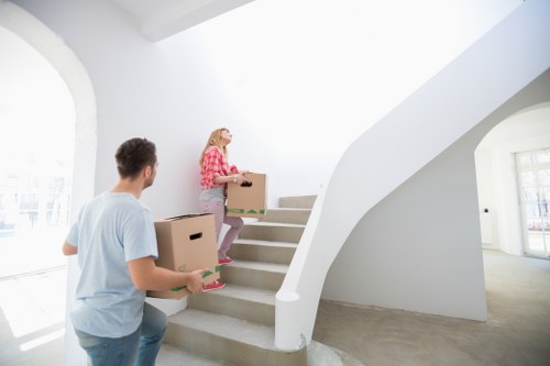 Packing boxes for a Raynerslane home move